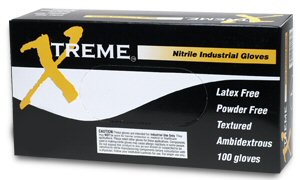 Picture of AMMEX Glove, 2XL, Xtreme, Nitrile,  Powder Free, 100 EA/BX